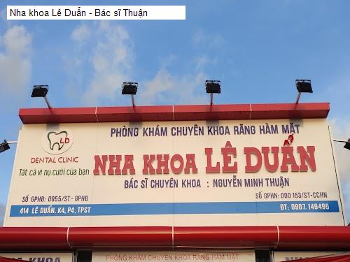 Hình ảnh Nha khoa Lê Duẩn - Bác sĩ Thuận